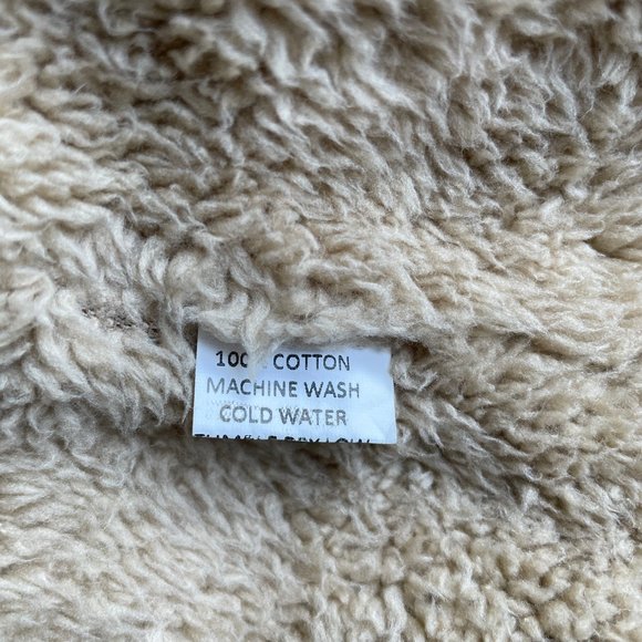 BRANDY MELVILLE Navy Doris Jacket with Fur Lining Navy Blue Anorak - Picture 7 of 8